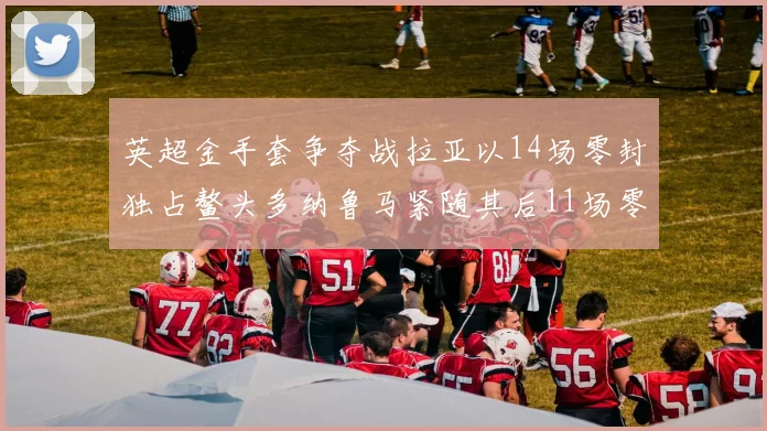 英超金手套争夺战拉亚以14场零封独占鳌头多纳鲁马紧随其后11场零封